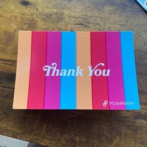 Poshmark Seller's Thank You Cards (96 Cards)